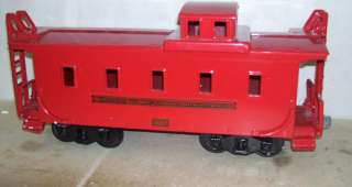 REPRODUCTIONS BUDDY L 2001 C OUTDOOR RAILROAD CABOOSE (RED)  