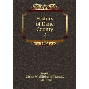 History of Dane County. 2 Elisha W. (Elisha Williams), 1828 1910 
