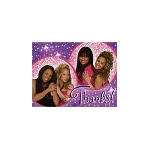  8 Cheetah Girls Thank You Cards Toys & Games