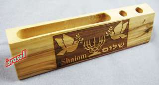 OLIVE WOOD PEN HOLDER FROM ISRAEL Holy Land Gift Shalom  