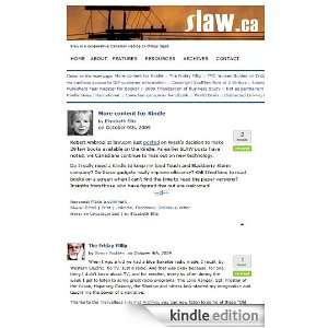  Slaw Kindle Store Slaw