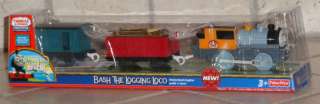 THOMAS & FRIENDS TRACKMASTER BASH THE LOGGING LOCO  