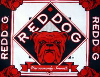 Miller Plank Road Brewery Red Dog Smooth Beer Bandana  