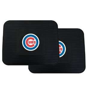  MLB Universal Fit Rear All Weather Utility Floor Mats   Chicago Cubs