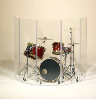 ClearSonic A5 5 Panels   5 Sections (Acrylic Drum Shield 5.5 5 sect 