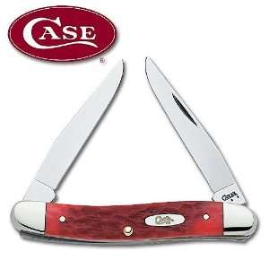  Case Folding Knife Dark Red Mini Muskrat Sports 