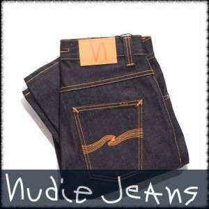 Nudie Jeans GRIM TIM Dry Dirt Organic Indigo 32x34  