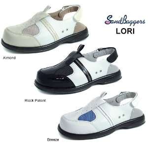  Sandbaggers Lori Womens Golf Sandals (ColorAlmond,Size9 