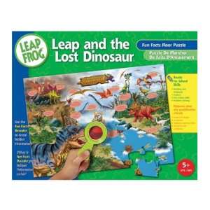  Leap Frog Floor Puzzle 48pc Dinosaur Fun Facts Kitchen 