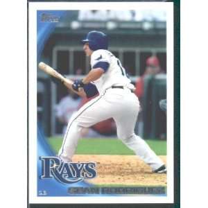  2010 Topps #540 Sean Rodriguez   Tampa Bay Rays (Baseball 