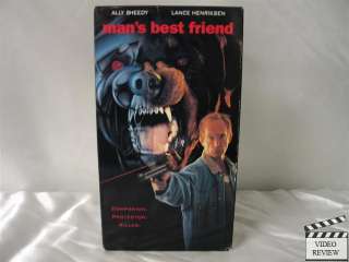 Mans Best Friend VHS Ally Sheedy, Lance Henriksen  