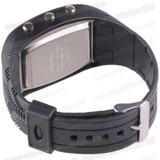 Solar Powered Digital Date Alarm Sport Wrist Watch M396  