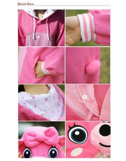 POP STAR SHINee SAZAC Kigurumi Animal Character Costume Pajama Pink 