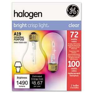  Halogen Bulb, Globe, 72 Watts, 2/Pack Automotive
