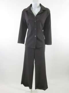 you are bidding on a theory brown button down jacket pants suit in a 