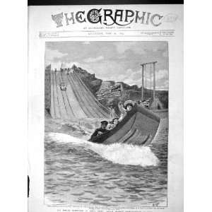  1893 WORLDS WATER SHOW EARLS COURT BOYTON TOBOGGAN