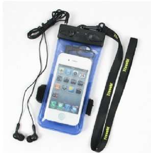   nano micro classic  case with neck and arm strap water proof *BLUE