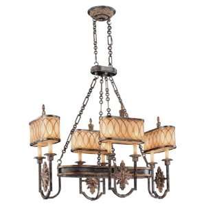 Terraza Villa Collection 8 Light 42 Aged Patina Chandelier with 