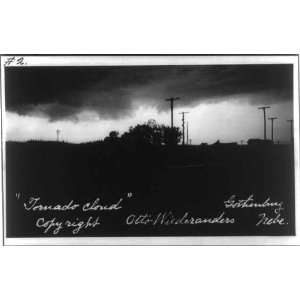  Tornado cloud,Gothenburg,Nebraska,NE,c1930