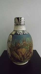 Westly Begaye 1986 Navajo Pueblo Art Ceramic Pottery Painted Glazed 
