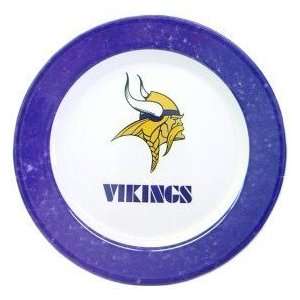  Minnesota Vikings NFL Dinner Plates (4 Pack) by Duck House 