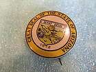Old Great Seal of the State of ARIZONA Pinback Button Badge Pin