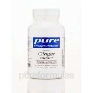   Ginger Extract 120 Vegetable Capsules
