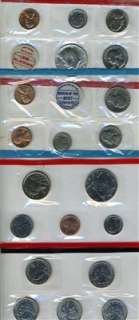 Group of 85 assorted US Mint sets. All coins are in cellophane packs 