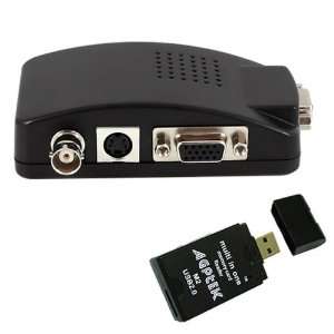   Converter Adapter Box w/AGPtek USB2.0 All in one card reader