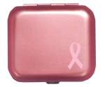 Wellspring Pink Ribbons Collection Pill Box New  