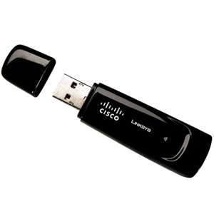 Cisco WUSB100 Linksys WUSB100 Wireless Network USB Adapter   Kit 