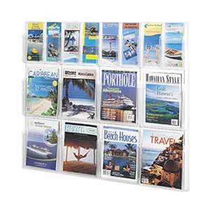 Reveal Magazine and Pamphlet Display, Holds 8 Magazines 