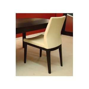  Soho Concept Pasha Wood Leatherette Chair