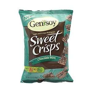  GeniSoy/Sweet Crisps/Chocolate Mint/3.52 oz/12 CS Health 