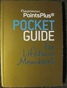 Weight Watchers PointsPlus Pocket Guide Lifetime Members Points Plus 