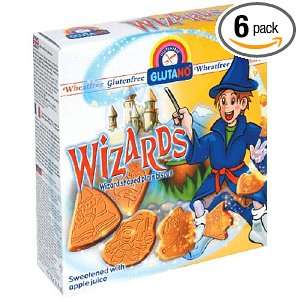Glutano Gluten Free Cookies, Wizards, 4.4 Ounce Boxes (Pack of 6 