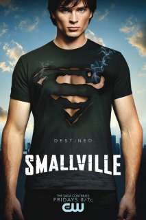 Smallville Destined Save Me Welling Superman Very Rare Awesome Poster 