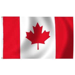  Canada Flag 4X6 Foot Nylon Patio, Lawn & Garden