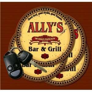  ALLYS Family Name Bar & Grill Coasters