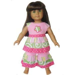    Spring Rumba Doll Outfit Fits American Girl Dolls Toys & Games