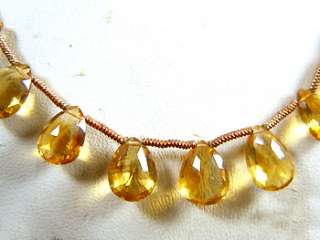FABULOUS & VERY NICE NATURAL CITRINE NECKLACE  