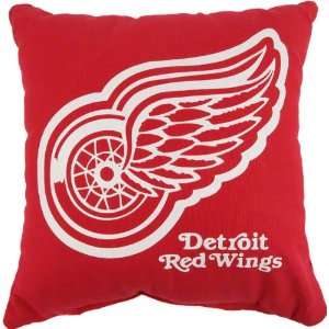 Detroit Red Wings Souvenir Pillow 12x12 