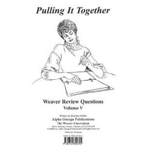  Alpha Omega Publications WR501 Review Questions Volume 5 