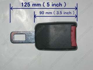 2x Seat Belt Extender Extension(125 mm) For 22mm Buckle  