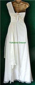MONSOON Ivory Silk SUMMERSO Long Wedding Bridal Dress  