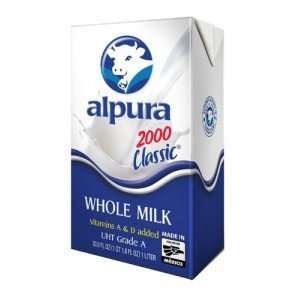 Alpura 2000 Classic Whole Milk 33.8 Fl Grocery & Gourmet Food