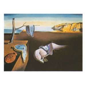  Persistence of memory, 1931 by Salvador Dali. Size 28.50 X 