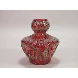  Dugan Cranberry Pompeii Vase
