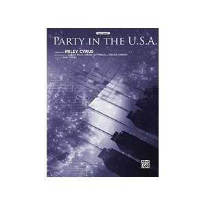  Party in the U.S.A. Sheet Piano Words and music by Claude Kelly 
