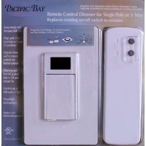  Remote Control Dimmer for Single Pole or 3 Way Switch 600 